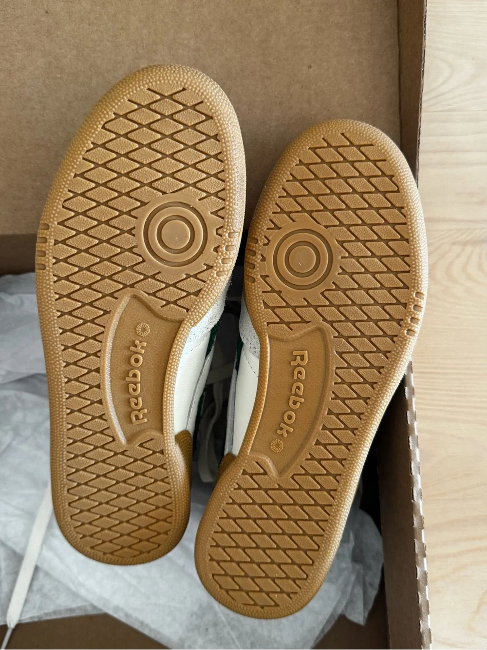 Madewell x Reebok Unisex Club C Revenge Sneakers